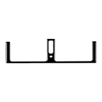 For Mercedes-Benz E-Class W210 1996-2002 Car Central AC Air Outlet Decorative Sticker, Left and Right Drive Universal, Central AC Air Outlet