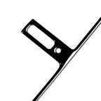 For Mercedes-Benz E-Class W210 1996-2002 Car Central AC Air Outlet Decorative Sticker, Left and Right Drive Universal, Central AC Air Outlet