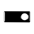 For Mercedes-Benz E-Class W210 1996-2002 Car Passenger Storage Box Switch Decorative Sticker, Left and Right Drive Universal, Passenger Storage Box Switch