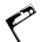 For Mercedes-Benz E-Class W210 1996-2002 Car Passenger AC Air Outlet Decorative Sticker, Left Drive, Passenger AC Air Outlet, Left Drive