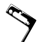For Mercedes-Benz E-Class W210 1996-2002 Car Passenger AC Air Outlet Decorative Sticker, Right Drive, Passenger AC Air Outlet, Right Drive