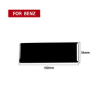 For Mercedes-Benz E-Class W210 1996-2002 Car Driver AC Air Outlet Decorative Sticker, Right Drive, Driver AC Air Outlet, Right Drive