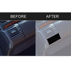 For Mercedes-Benz E-Class W210 1996-2002 Car Driver AC Air Outlet Decorative Sticker, Right Drive, Driver AC Air Outlet, Right Drive