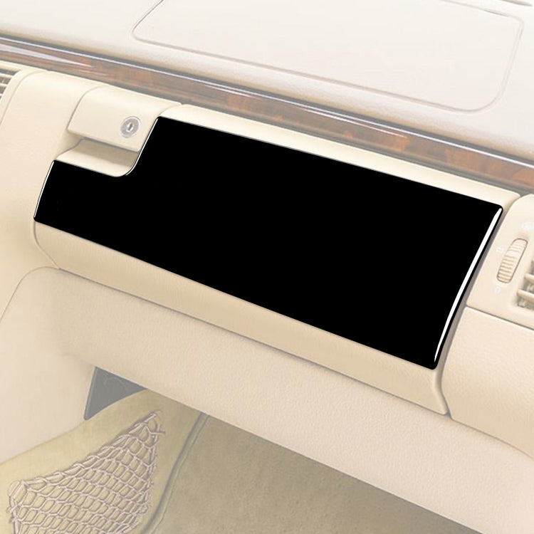 For Mercedes-Benz E-Class W210 1996-2002 Car Passenger Storage Box Decorative Sticker, Left Drive, Passenger Storage Box, Left Drive