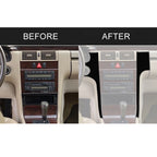 For Mercedes-Benz E-Class W210 1996-2002 Car Center Console Side Decorative Sticker, Left Drive, Center Console Side, Left Drive