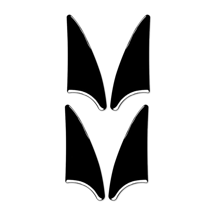 For Mercedes-Benz E-Class W210 1996-2002 Car Door Corner Decorative Sticker, Left and Right Drive Universal, Door Corner