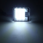 2pcs For Ford Focus 2015- Car License Plate Lamp, For Ford Focus 2015-
