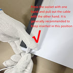Paintless Dent Repair Removal Tool Checking Reflector Line Tricolor Detection Board, EU Plug, EU Plug