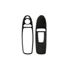 2 PCS Car Carbon Fiber Window Lift Panel Decorative Sticker for Infiniti Q50, Left Drive, Window Lift Panel (2 PCS)