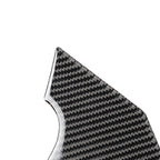 Car Left Drive Carbon Fiber Water Cup Panel Decorative Sticker for Infiniti Q50 / Q60 2014-2020, Water Cup Panel