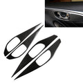 4 PCS Car Carbon Fiber Door Inner Handle Panel Decorative Sticker for Infiniti Q50 2014-2020, Door Inner Handle Panel (B)