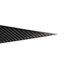 2 PCS Car Carbon Fiber Door Inner Handle Panel Decorative Sticker for Infiniti Q60, Left Drive, Door Inner Handle Panel