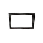 Car Carbon Fiber Navigation Frame Decorative Sticker for Infiniti Q50 / Q60 2014-2020, Navigation Frame