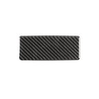 Car Carbon Fiber Rear Seat Ashtray Panel Decorative Sticker for Infiniti Q50 / Q60 2014-2020, Rear Seat Ashtray Panel