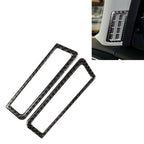 2 PCS Car Carbon Fiber A Column Air Outlet Frame Decorative Sticker for Infiniti Q50 / Q60 2014-2020, A Column Air Outlet Frame