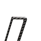 2 PCS Car Carbon Fiber A Column Air Outlet Frame Decorative Sticker for Infiniti Q50 / Q60 2014-2020, A Column Air Outlet Frame