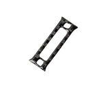 Car Carbon Fiber Rear Air Outlet Decorative Sticker for Infiniti Q50 / Q60 2014-2020, Rear Air Outlet