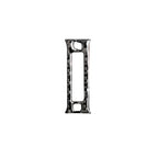 Car Carbon Fiber Rear Air Outlet Decorative Sticker for Infiniti Q50 / Q60 2014-2020, Rear Air Outlet