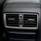 Car Carbon Fiber Rear Air Outlet Decorative Sticker for Infiniti Q50 / Q60 2014-2020, Rear Air Outlet
