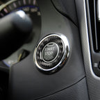 Car Carbon Fiber One-button Start Decorative Sticker for Infiniti Q50 / Q60 2014-2020, One-button Start