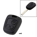 2 PCS Car 307 Mouth Remote Control Key Case Cover for PSA Peugeot Citroen, For PSA Peugeot Citroen