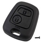 2 PCS Car 307 Mouth Remote Control Key Case Cover for PSA Peugeot Citroen, For PSA Peugeot Citroen