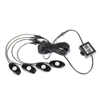 4 in 1 Universal Car APP Control RGB Chassis Atmosphere Lights Colorful Lighting Decorative Lamp, Car APP Control Atmosphere Lights