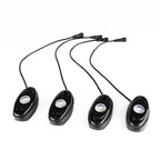 4 in 1 Universal Car APP Control RGB Chassis Atmosphere Lights Colorful Lighting Decorative Lamp, Car APP Control Atmosphere Lights