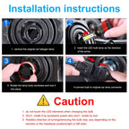 2 PCS EV18 H7 DC9-30V 20W 6000K 2500LM Car LED Headlight Lamps, EV18-H7
