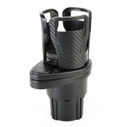 Multi-functional Car Auto Universal Carbon Fiber Texture Cup Holder Drink Holder, Carbon Fiber Texture