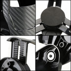 Multi-functional Car Auto Universal Carbon Fiber Texture Cup Holder Drink Holder, Carbon Fiber Texture