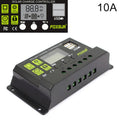 FOXSUR 10A Solar Charge Controller 12V / 24V Automatic Identification Controller, 10A