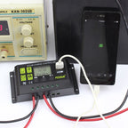 FOXSUR 30A Solar Charge Controller 12V / 24V Automatic Identification Controller, 30A