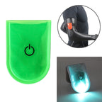 2 PCS Outdoor Night Running Safety Warning Light LED Illuminated Magnet Clip Light