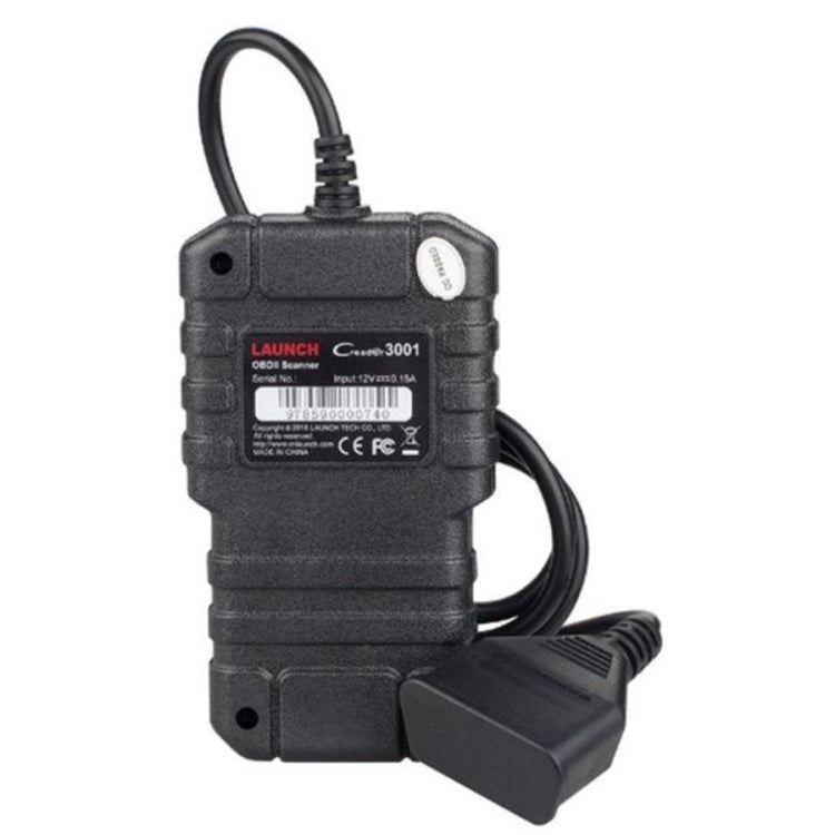 Launch Creader CR3001 Car Color Screen Code Reader OBD2 Fault Detector Diagnostic Tool, Launch Creader CR3001