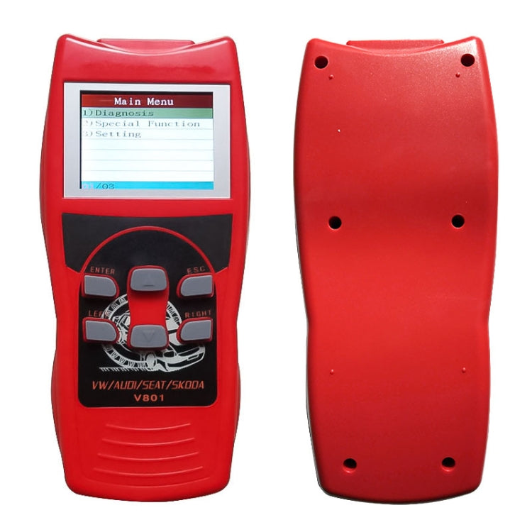 V801 Car Mini Code Reader OBD2 Fault Detector Diagnostic Tool, V801