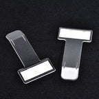 10 PCS Car Plastic Mounted Bill Clip Holder Parking Timing Car Ticket Holder, Plastic Mounted  Clip