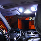 2 PCS 41mm DC12V / 2.5W / 6000K / 170LM 6LEDs SMD-3030 Car Reading Lamp Dome Light, 41mm