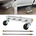 Car Body Chassis Car High Pressure Washing Machine Car Bottom Water Washing Machine 4 Nozzle Cleaner Set, Extension Rod Length: 34cm, with Extension Rod