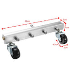 Car Body Chassis Car High Pressure Washing Machine Car Bottom Water Washing Machine 4 Nozzle Cleaner Set, Extension Rod Length: 34cm, with Extension Rod