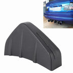 Universal Car-styling Black Plastic Rear Spat Valance Lip, Black