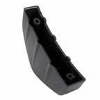 Universal Car-styling Black Plastic Rear Spat Valance Lip, Black