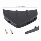 Universal Car-styling Black Plastic Rear Spat Valance Lip, Black