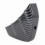 Universal Car-styling Carbon Fiber Texture Plastic Rear Spat Valance Lip, Carbon Fiber Texture