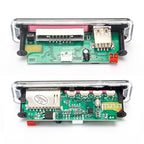 Car Color Screen 12V Audio MP3 Player Decoder Board FM Radio SD Card USB, with Bluetooth Function & Remote Control, 12V