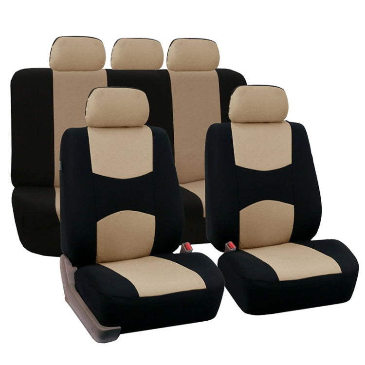 9 in 1 Universal Four Seasons Anti-Slippery Cushion Mat Set for 5 Seat Car, Style:Ordinary, Beige, Ordinary Style, Ordinary Style, Black, Ordinary Style