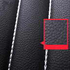 9 in 1 Universal PU Leather Four Seasons Anti-Slippery Cushion Mat Set for 5 Seat Car, For 5 Seat Car