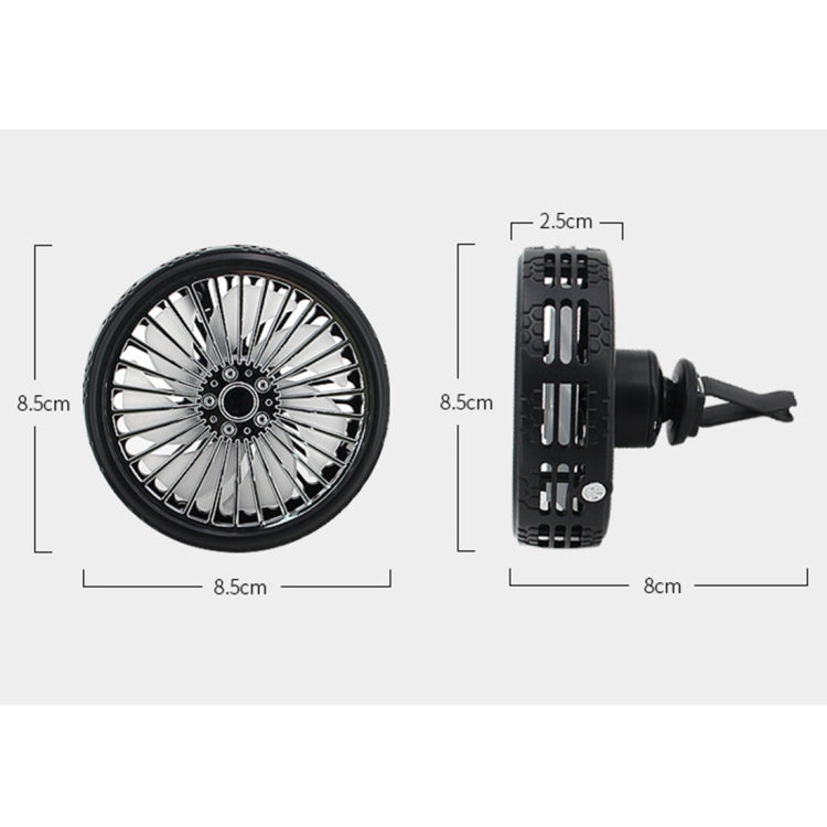 F203A Portable Car Air Outlet Electric Cooling Fan, F203A