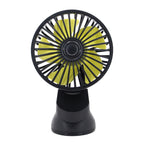F402 Portable Car Center Console Sucker Electric Cooling Fan with Aromatherapy, F402