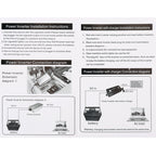 3000W DC 24V to AC 220V Car Multi-functional Sine Wave Power Inverter, Random Color Delivery, 3000W(Sine Wave)